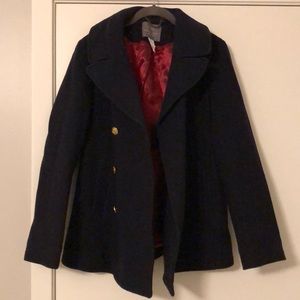 J.Crew Navy Pea Coat